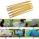 thumbnail image 5 of Soidarity Poste de acampada resistente de aleación de aluminio, fácil instalación, aplicación amplia de aluminio Premium, 2 uds. carpas Oro C+2 piezas, 5 of 6
