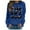 Blue, variant on Ladies Autumn Winter Snowman Glass Printed Hoodie Hoodie Hoodies Sweaters Women