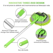 JahyElec Car Wash Brush Extendable Pole Revolving Care Washing Brush Sponge Cleaning