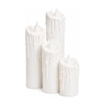 thumbnail image 2 of Clearance! Halloween Drip Candle Figurines, Gothic Resin Faux Wax Candle Set Tabletop Decoration, Black Spooky Candle Decor for Mantel Shelf Party Home Decor, 2 of 5