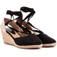 thumbnail image 2 of Solesister Zoe Wide Fit Espadrille Shoes, 2 of 4