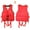 Red, variant on 2025 Life jacket paddle board large buoyancy 140kg swimming water sports fishing rafting flood control surf club