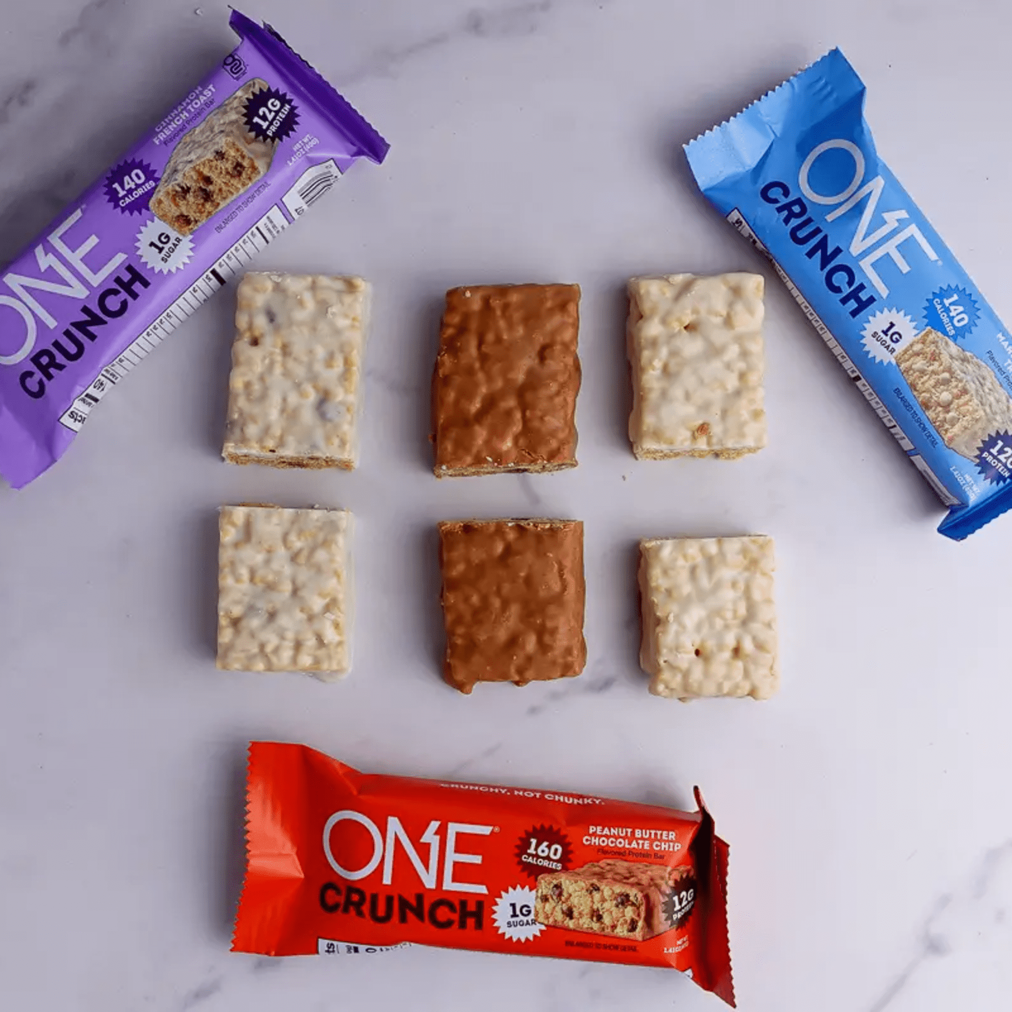 ONE Brands Crunch Peanut Butter Chocolate Chip Protein Bar, 1.41 oz (1 Bar)