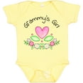 thumbnail image 3 of Inktastic Grammy's Girl Heart Flowers Girls Baby Bodysuit, 3 of 5