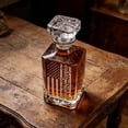 thumbnail image 6 of EDHITNR Whiskey Decanter 450ml Glass Liquor Dispenser with Stopper for Bourbon Scotch Wine Home Bar Gift, 6 of 6