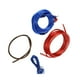 thumbnail image 4 of Kit de cables de audio para coche, amplificador de potencia, mantenimiento y repuesto para altavoz y woofer., 4 of 14