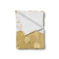 thumbnail image 2 of Crabs Soft Flannel Fleece Throw Blanket, Funny Summer Card Animals on the Beach Holiday Vacation Theme Print, Cozy Plush for Indoor and Outdoor Use, 60" x 80", Sand Brown and White, by Ambesonne, 2 of 6
