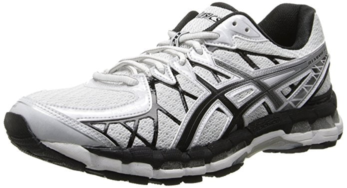 ASICS Men's 20 Running Shoe,White/Black/Lightning,10.5 M - Walmart.com