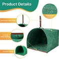 thumbnail image 3 of LShunze Reusable Yard Waste Bags, Collapsible Leaf Bags with Reinforced Handles, Extra Large Heavy Duty Garden Waste Bags for Leaves Garden Clean Up, 3 of 8
