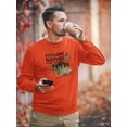 thumbnail image 2 of Explore Nature Every Day Sweatshirt Men -Image by Shutterstock, Male 5X-Large, 2 of 4
