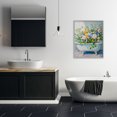thumbnail image 3 of Stupell Industries Modern Vintage Bathtub Bouquet Overgrowth Gray Framed Giclee Art, 24 x 30, by The Prints Vibe, 3 of 8