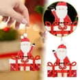thumbnail image 2 of Hearth & Gear Cute Cartoon Designs For Christmas Decorations，Cute Wooden Cartoon Bead Garland 15 Stained Glass Window Panel Abstract for Windows Hanging Stained Glass Window Panel Mini Christmas, 2 of 6