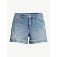 thumbnail image 5 of Sofia Jeans Women's Lila Mid Rise Cuff Short, 5 of 6