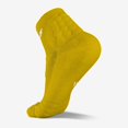 thumbnail image 4 of We Ball Sports Anti-Blister Mens Athletic Cushion Quarter Length Socks for Football, Running, Baseball, Basketball (Gold, L), 4 of 5