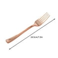 thumbnail image 3 of SRstrat Disposable Fork Gold Birthday Party Tableware Set Plastic Rose Gold Party Western Food Gold-plated Knife Fork Spoon, 3 of 3