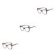 thumbnail image 5 of Jumpingount Gafas de ojo de gato Gafas con estampado de leopardo Gafas sin receta Gafas anti luz azul Gafas sin maquillaje Negro Type1 NO1, 5 of 6