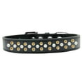 thumbnail image 5 of Dog, Puppy  Pet Fashion Collar, "Pearl and Yellow Crystal Rimsets Sprinkles", 5 of 5