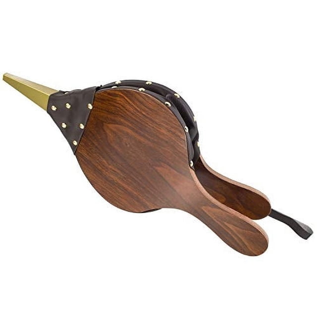 Fuelles para chimenea DYWISHKEY de madera de 39,37 cm x 17,78 cm, color marrón