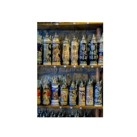 3dRose, Germany Baden-Wurttemberg, Rothenberg, Beer Stein - EU10 JEN0307 - Jim Engelbrecht, 15x22 Hand Towel