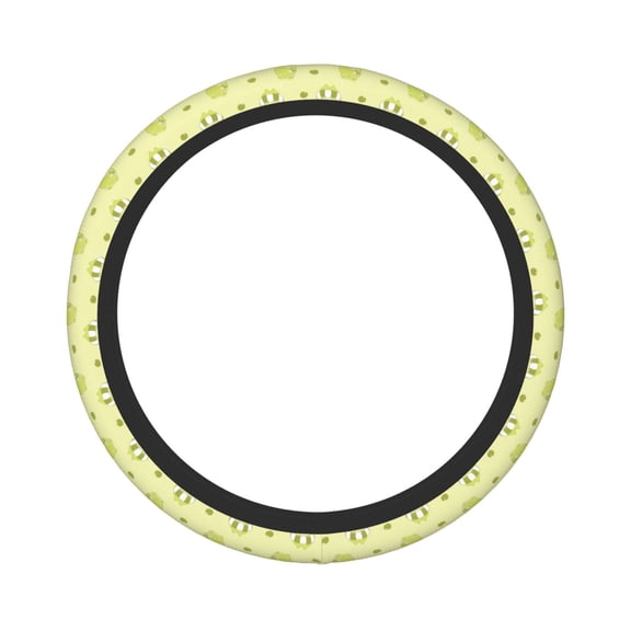 Balery Steering Wheel Covers Cute Frog3 Elastic Skidproof Steering Wheel Protective Cover Case Fit Universal Auto Accessories Decor