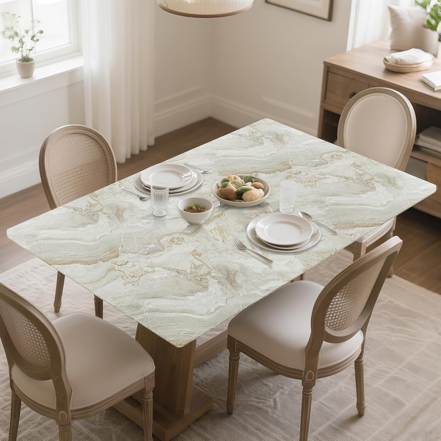 MaxxMarket Glossy Marble Contact Paper Peel and Stick Gray/Gold Wallpaper Vinyl Wrap Waterproof Wall Paper for Kitchen Countertop Cabinet Furniture 17.7" x 78.7"