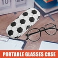thumbnail image 3 of GOOHOCHY Estuche rígido para gafas, soporte para gafas con temática deportiva para niños, caja protectora para almacenamiento de gafas con un paño de limpieza para niños, 3 of 7