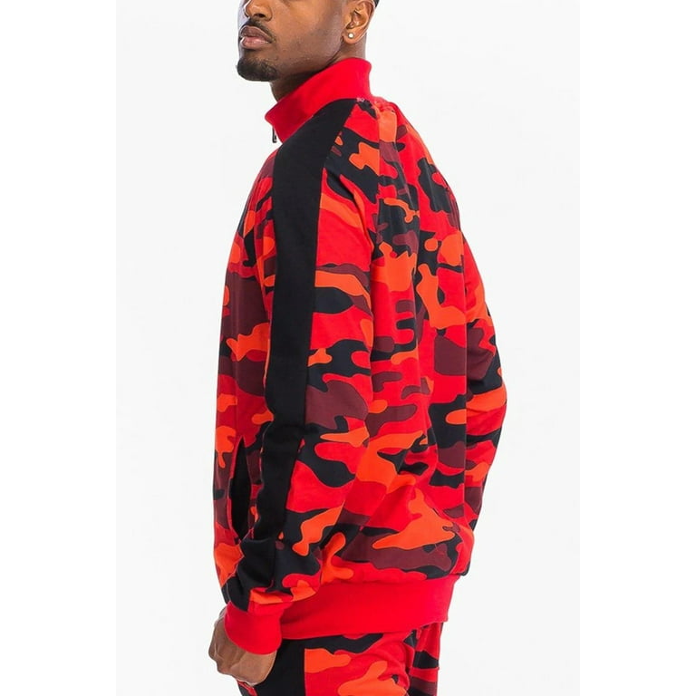 Red Full Camo Track Jacket Walmart