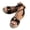 Black, variant on Sandals for Women 2025 Beaded Espadrilles Wedge Sandals Ankle Strap Summer Dress Shoes