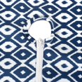thumbnail image 4 of Tapete de mesa DII Ikat para exteriores, resistente al agua, 35 x 275 cm, azul, 4 of 9