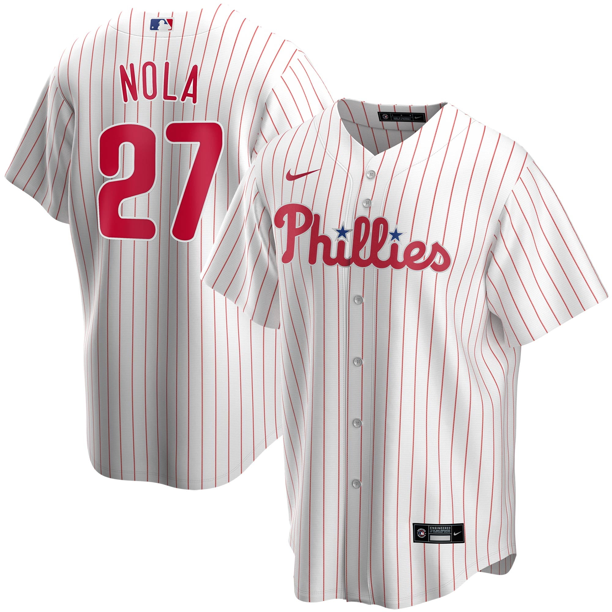 Aaron Nola Philadelphia Phillies Spring Training Baseball Player Jersey
