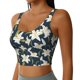 thumbnail image 2 of Balery Lilies Flowers Sujetadores deportivos con espalda cruzada para mujer, acolchados, sin costuras, de alto impacto, ideales para yoga, gimnasio, entrenamiento y fitness.-XX-Large, 2 of 8