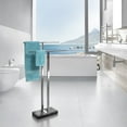 thumbnail image 4 of Blomus 68624 86cm x 50cm x 16cm Menoto Towel Stand, 4 of 5