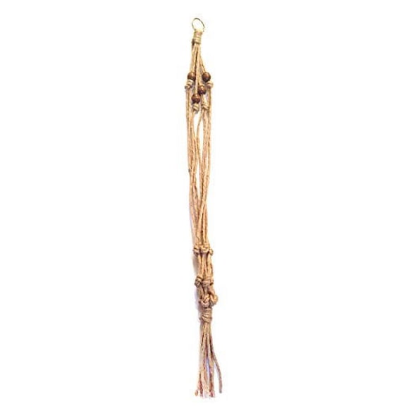 Primitive Planters 7832793 30 in. Natural Jute Plant Hanger, Natural - Pack of 12