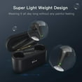 thumbnail image 2 of SKONYON Wireless Earbuds Bluetooth 5.0 Wireless Headphones IPX6 Waterproof in-Ear Sport Earphone(Black), 2 of 8
