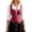 Red, variant on Hauaitttt Women‘s Elegant Bodysuit for For Streamlined and Comfort Everyday Wear and Ready Shape Drs38 Tatte Top plus Size Neoprene Tops Long Length Firm Band Neoprene Waist Trainer plus Size Women
