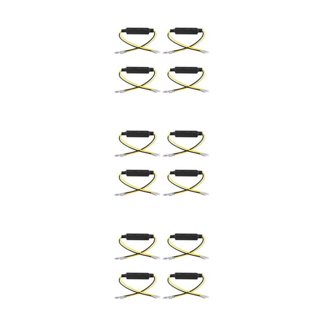 Maytalsory 4piece Universal LED Load Resistor Solve Turn Signal Issues Easily Made 3Set