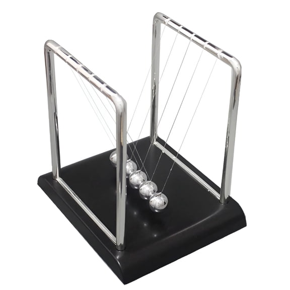 BESTSKY Decor Newtons Cradle Balance Toy Desktop Decoration Swings The Chaotic Pendulum