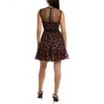 thumbnail image 2 of Zac Posen womens  Embroidered Tulle Cocktail Dress, 4, Black, 2 of 3