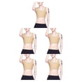 thumbnail image 2 of Sonducket Camiseta sin mangas Tomboy Breast Chaleco Camisa Pecho Binder Trans Adelgazamiento Ropa interior Fortalecer Vendaje Corsé corto Type2 NO2, 2 of 6