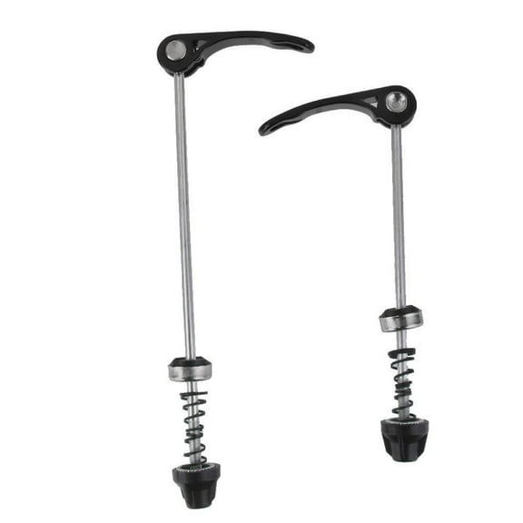 Lihe Pair of Quick Release for Wheel Hub Front and Rear Skewers Cycling Parts (Black)