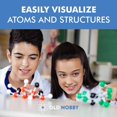 thumbnail image 2 of Old Nobby Organic Chemistry Model Kit (115 Pieces) Chemistry Set Molecular Model Kit, Atoms and Bonds with Instructional Guide - Chemistry Kit for Students, Teachers & Young Scientists, 2 of 8