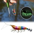 thumbnail image 2 of Pre-Rigged Fishing Jigs, Glow-in-Dark Shrimp Soft Lure - Silicone Prawn Bait for Saltwater Freshwater, Bass, Trout, Redfish, Walleye, Catfish, Flounder, Snook, 2 of 4