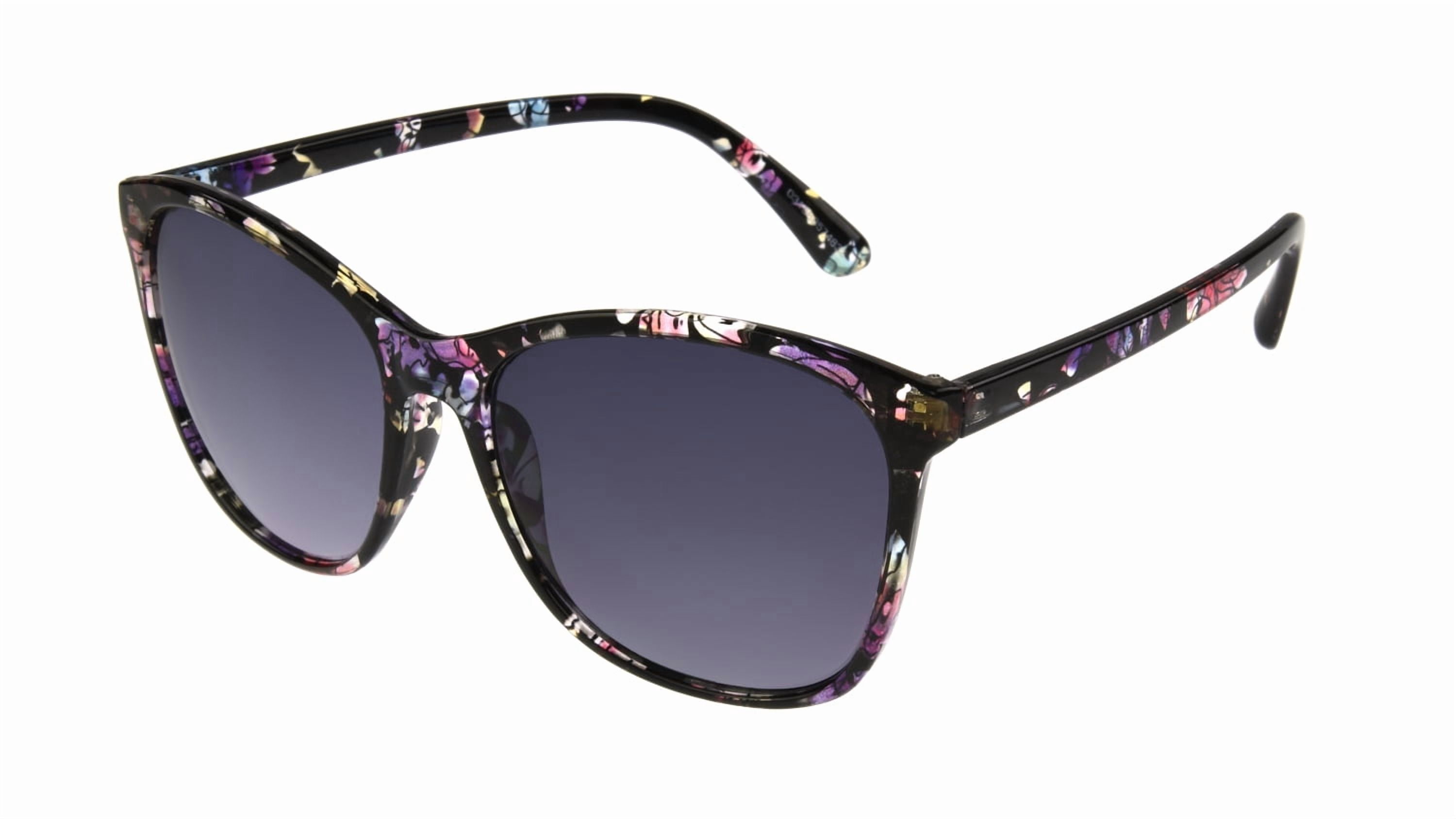 Sunsentials By Foster Grant Women's Cat Eye Sunglasses, Multi-Color