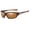 Brown, variant on Yinanstore Polarized Sports Sunglasses for Men Cycling Running Driving Baseball Golf Fishing Glasses, Spring Hinges, Skin-Friendly Adjustable Nose Yellow