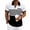 White, variant on Waffle Knit Polo Shirts for Men Short Sleeve Lightweight Summer Casual Color Block Textured Collared Shirts White