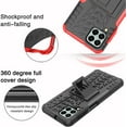 thumbnail image 6 of Tyre Pattern Design Case for Samsung Galaxy M33 with Kickstand, Heavy Duty Shockproof TPU+PC Material Double Layer Protection Phone Case for Samsung Galaxy M33 XC Red, 6 of 11