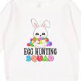 thumbnail image 3 of Inktastic Egg Hunting Squad with Easter Bunny Toddler Sweatshirt, 3 of 4