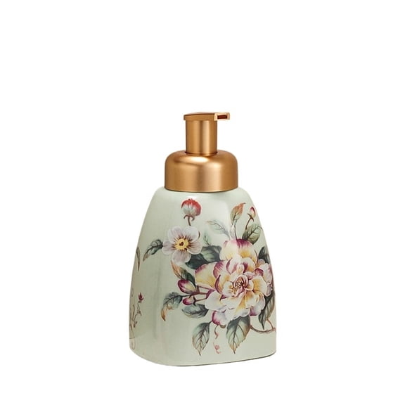 580ml Foaming Soap Dispenser With Pump Ceramic Liquid Bottles Great For Kitchen And Bathroom Decorative