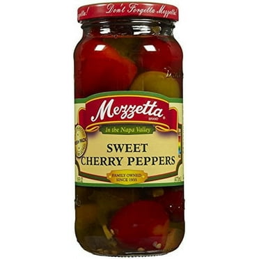 Mezzetta Sweet Cherry Peppers, 16 oz