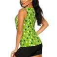 thumbnail image 3 of Sigee St Patrick's Day7 for Women's Workout Tank Top,Running Tank Tops,Sleeveless Gym ClothesX-Large, 3 of 8
